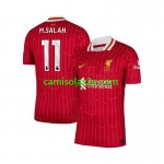 Camisolas de futebol Liverpool Mohamed Salah 11 Equipamento Principal 2024/25 Manga Curta